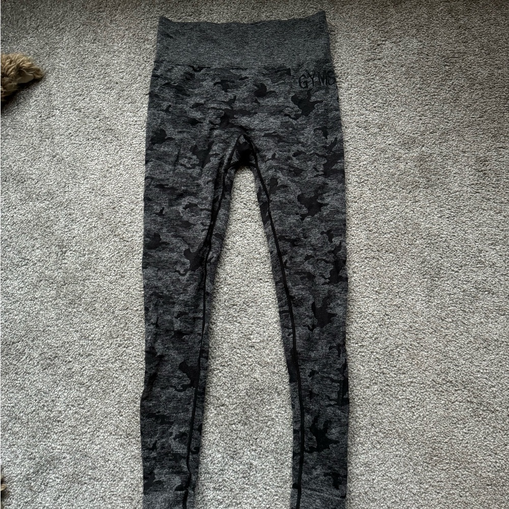 Gymshark Black & Gray Leggings